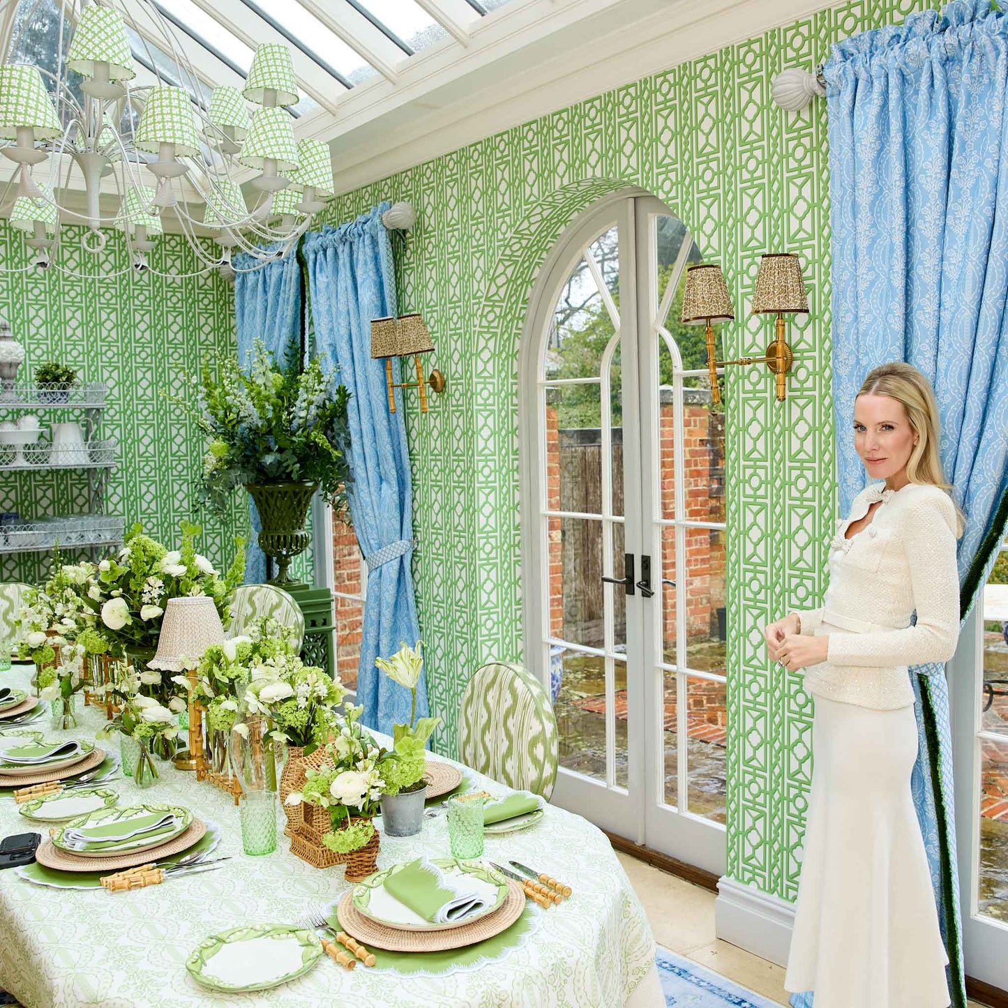 Green Sybil Fabric