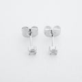crystal baguette studs