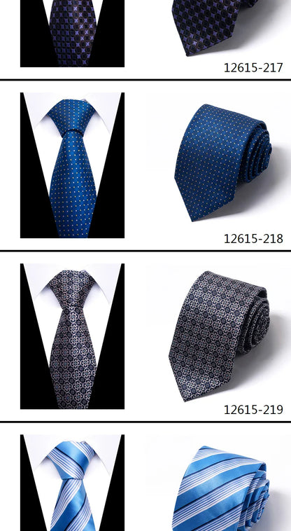 Many Color Newest style  Dropshipping Necktie Man Dark Blue Wedding Accessories Dot Performance Tie Men Necktie Cravat