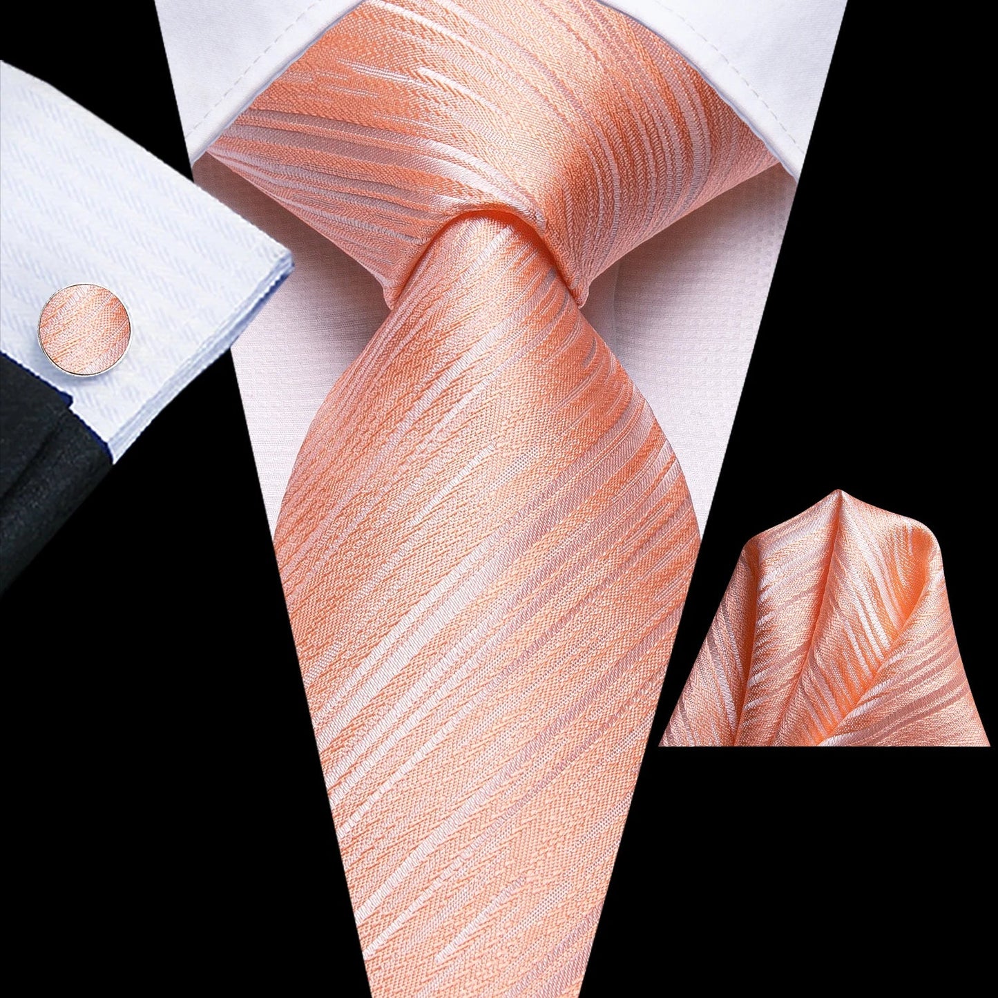 Hi-Tie Blue Business Solid 100% Silk Men's Tie NeckTie 8.5cm Ties for Men Formal Luxury Wedding High Quality Gravata