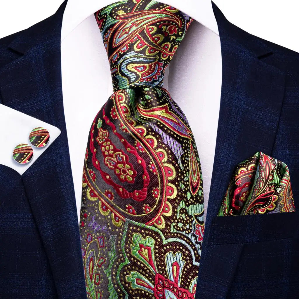Hi-Tie Blue Business Solid 100% Silk Men's Tie NeckTie 8.5cm Ties for Men Formal Luxury Wedding High Quality Gravata