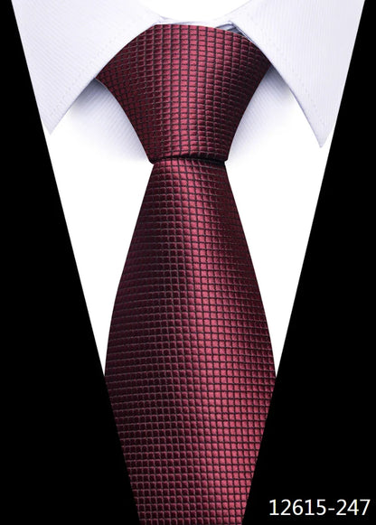 Many Color Newest style  Dropshipping Necktie Man Dark Blue Wedding Accessories Dot Performance Tie Men Necktie Cravat