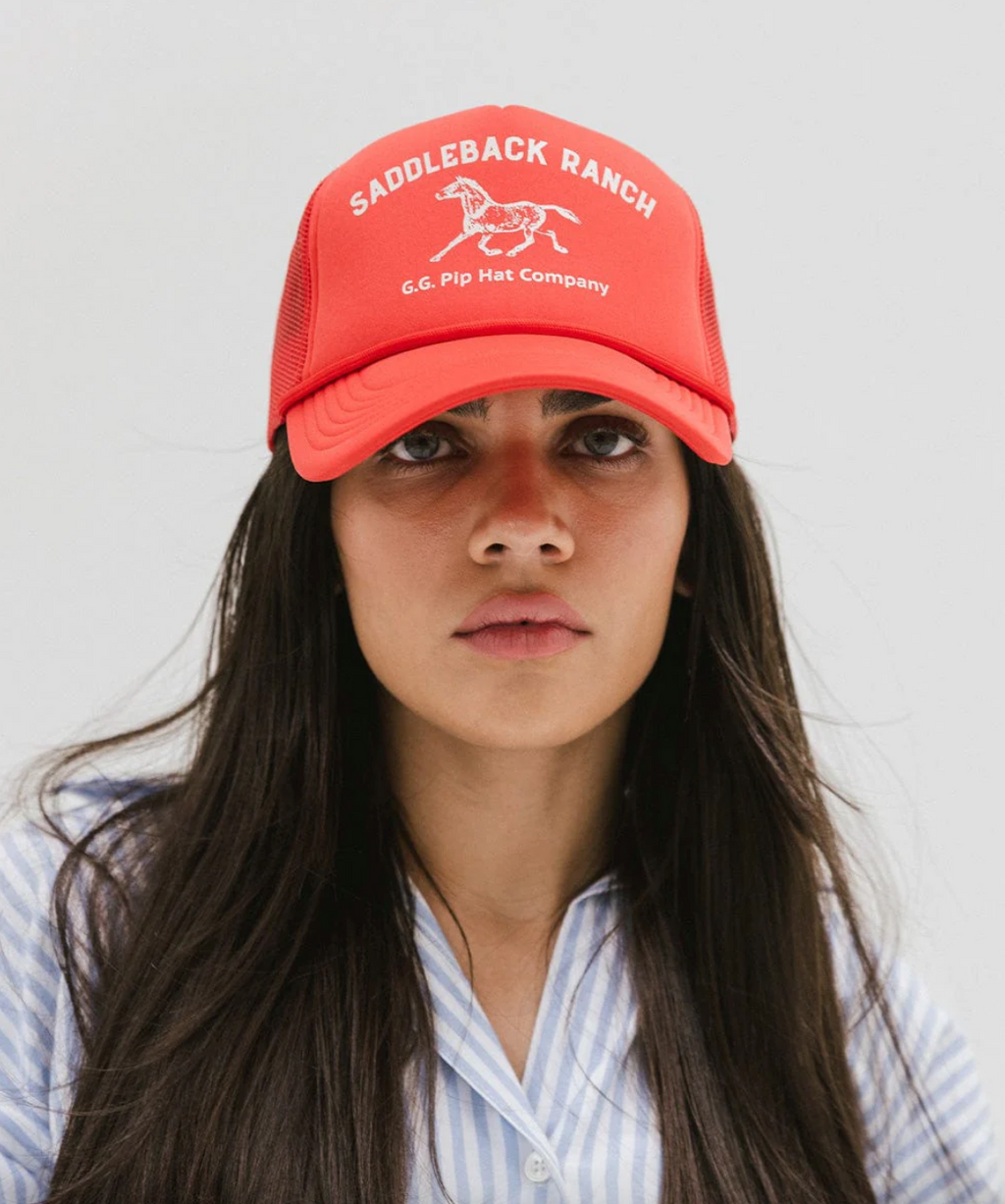 saddleback foam trucker hat