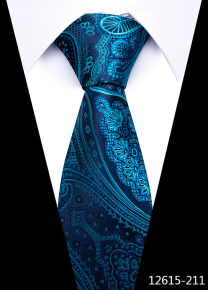 Many Color Newest style  Dropshipping Necktie Man Dark Blue Wedding Accessories Dot Performance Tie Men Necktie Cravat