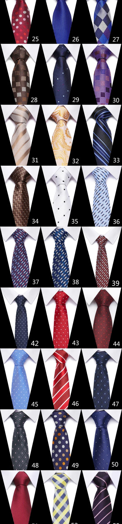 Many Color Newest style  Dropshipping Necktie Man Dark Blue Wedding Accessories Dot Performance Tie Men Necktie Cravat