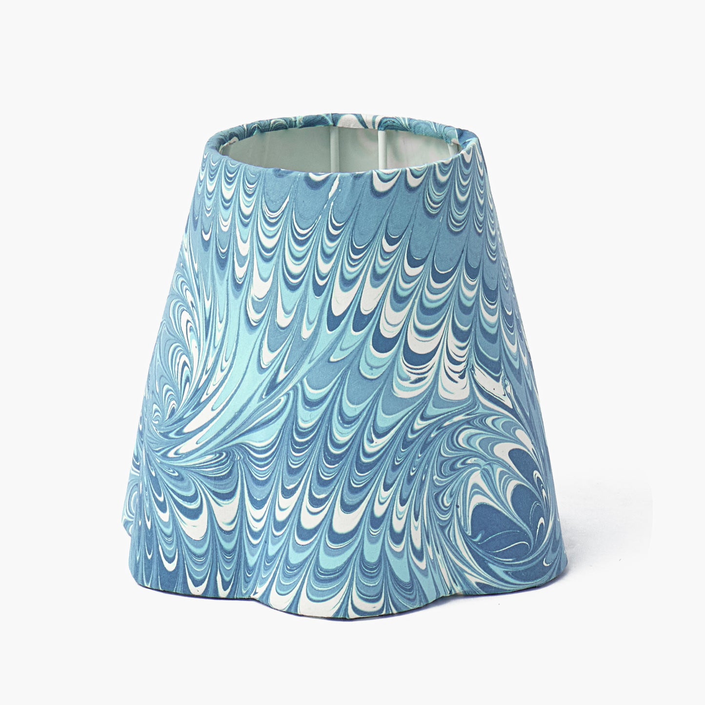 Blue Marble Paper Lampshade (18cm)