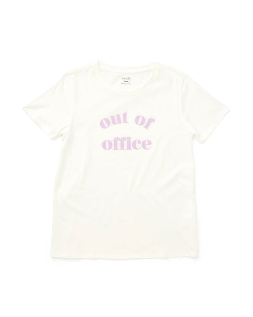 Out of Office Tee - Lilac