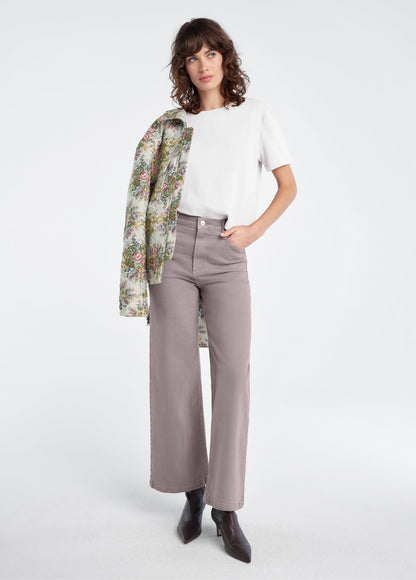THE MISCHA SUPER HIGH RISE WIDE LEG ANKLE
