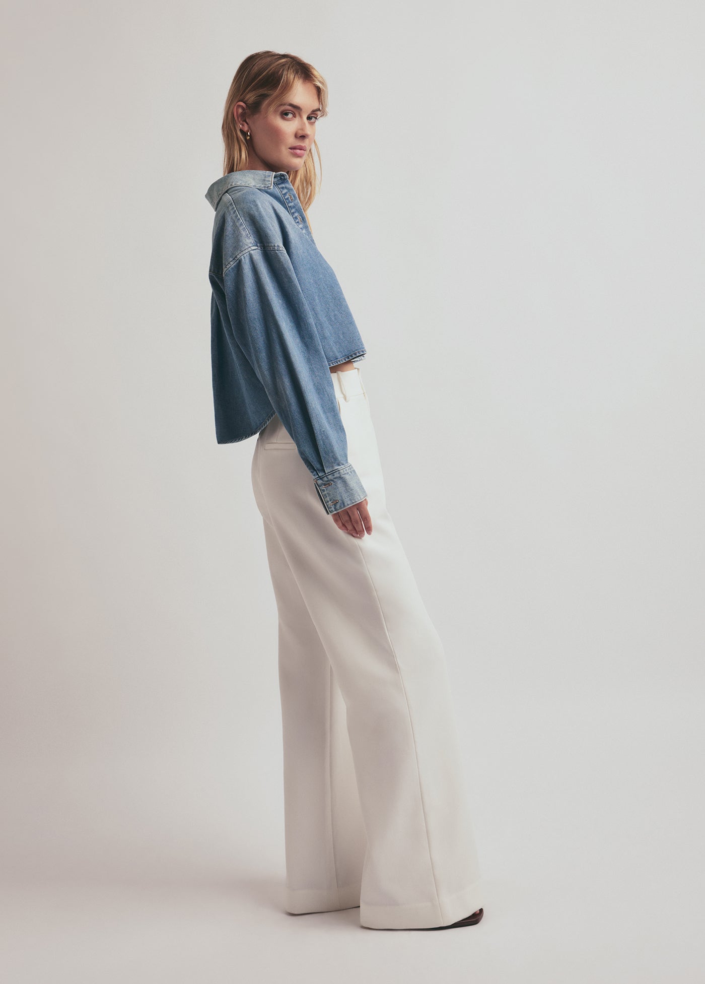 THE JONES WIDE LEG PANT