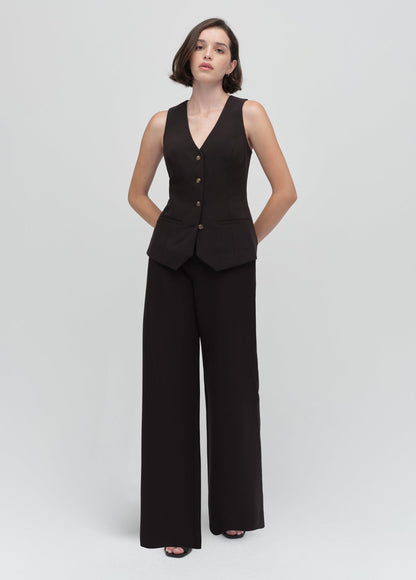 THE PETITE JONES WIDE LEG PANT