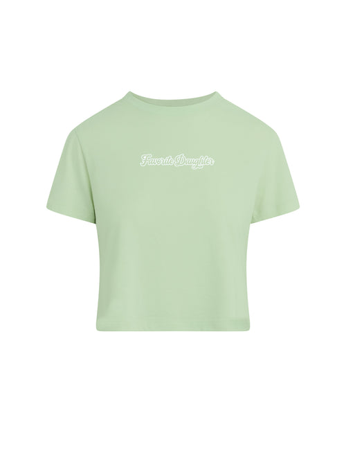 THE CROPPED VARSITY TEE