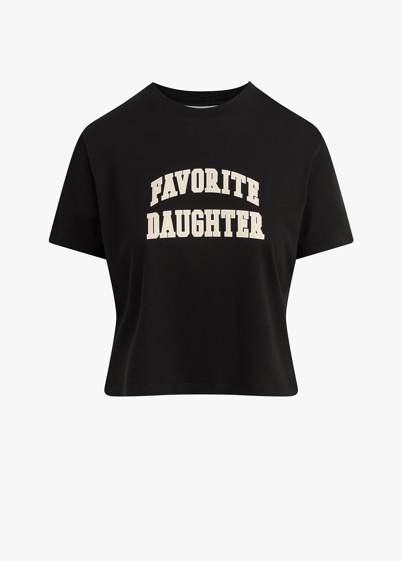 THE CROPPED COLLEGIATE TEE