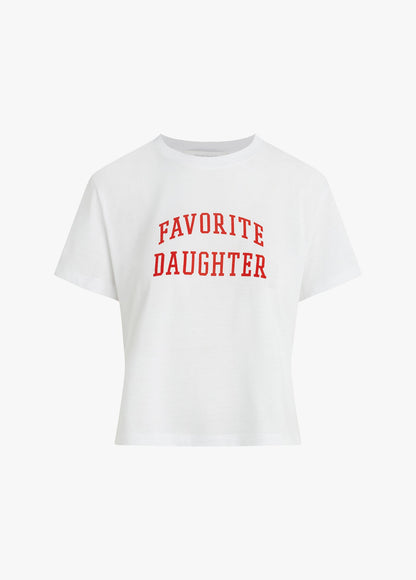 THE CROPPED COLLEGIATE TEE
