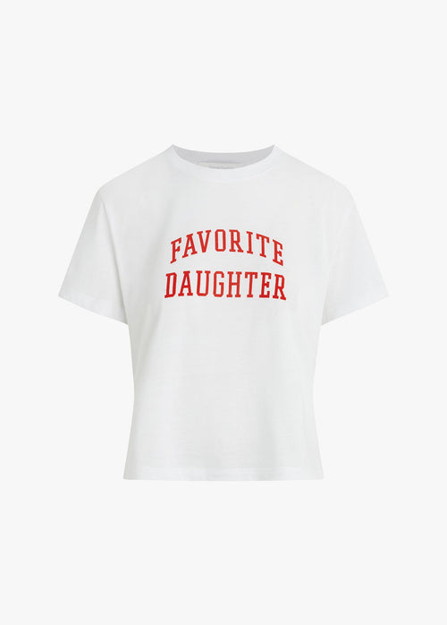 THE CROPPED COLLEGIATE TEE