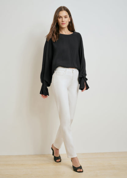 THE JEN MID RISE SLIM STRAIGHT