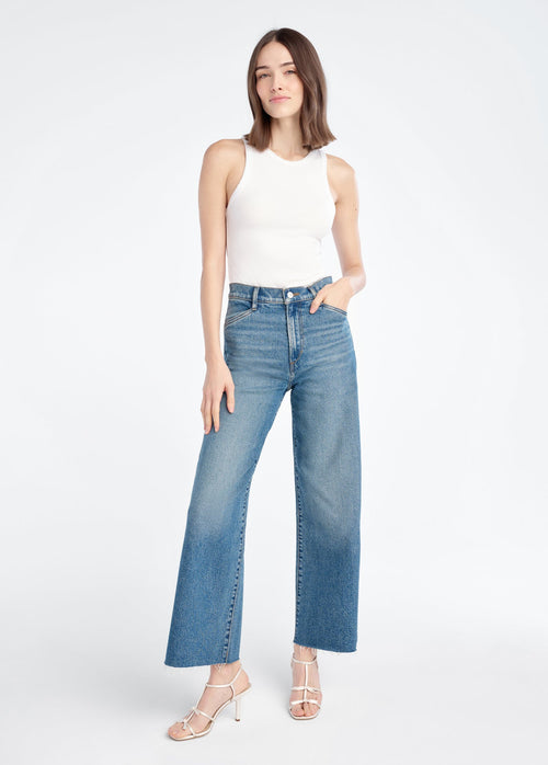 THE MISCHA SUPER HIGH RISE WIDE LEG ANKLE