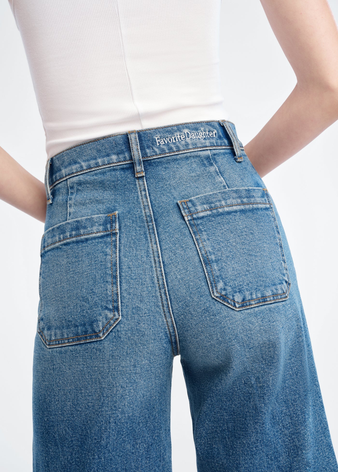 THE MISCHA SUPER HIGH RISE WIDE LEG ANKLE