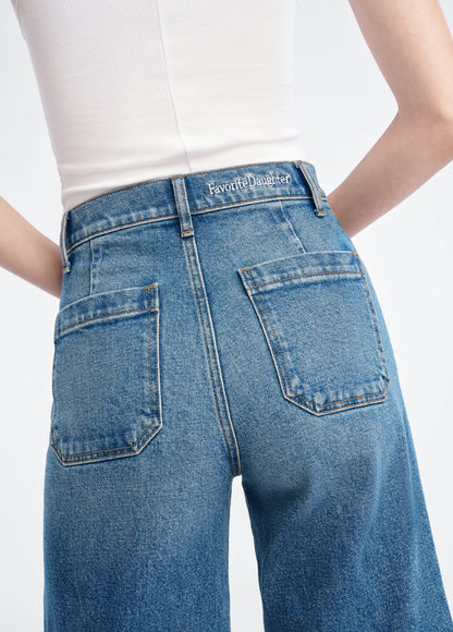 THE MISCHA SUPER HIGH RISE WIDE LEG ANKLE