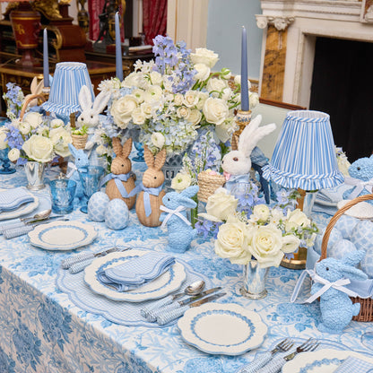 Blue Eloise Gingham Placemats & Napkins (Set of 4)