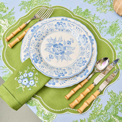 Blue Pandora Dinner Plate