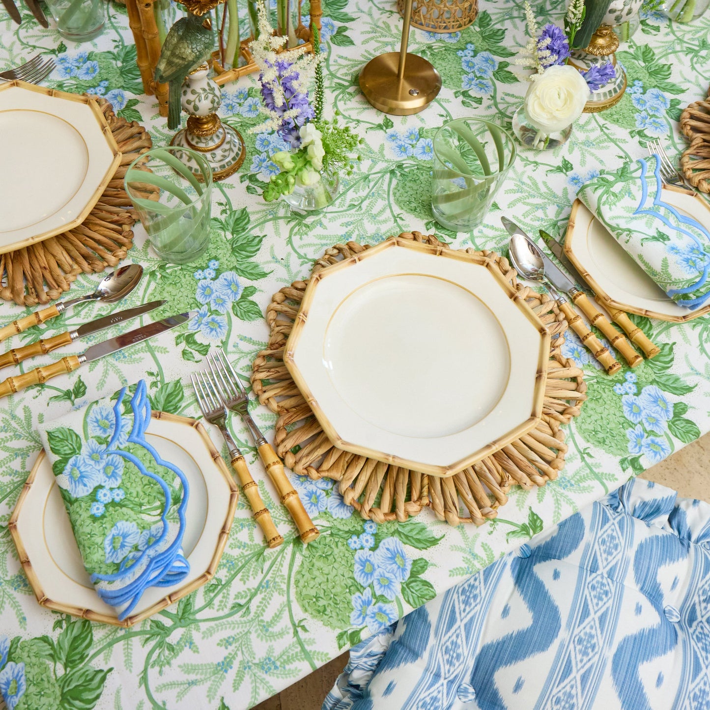 Isabel Bamboo Dinner Plates (Set of 4)