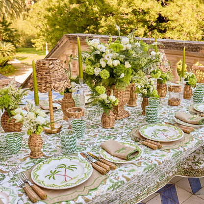 Sand & Green Celestria Palm Tree Napkins (Set of 4)