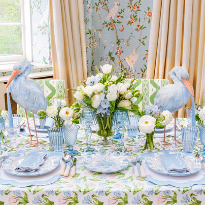 Blue Serena Appliqué Placemats (Set of 4)