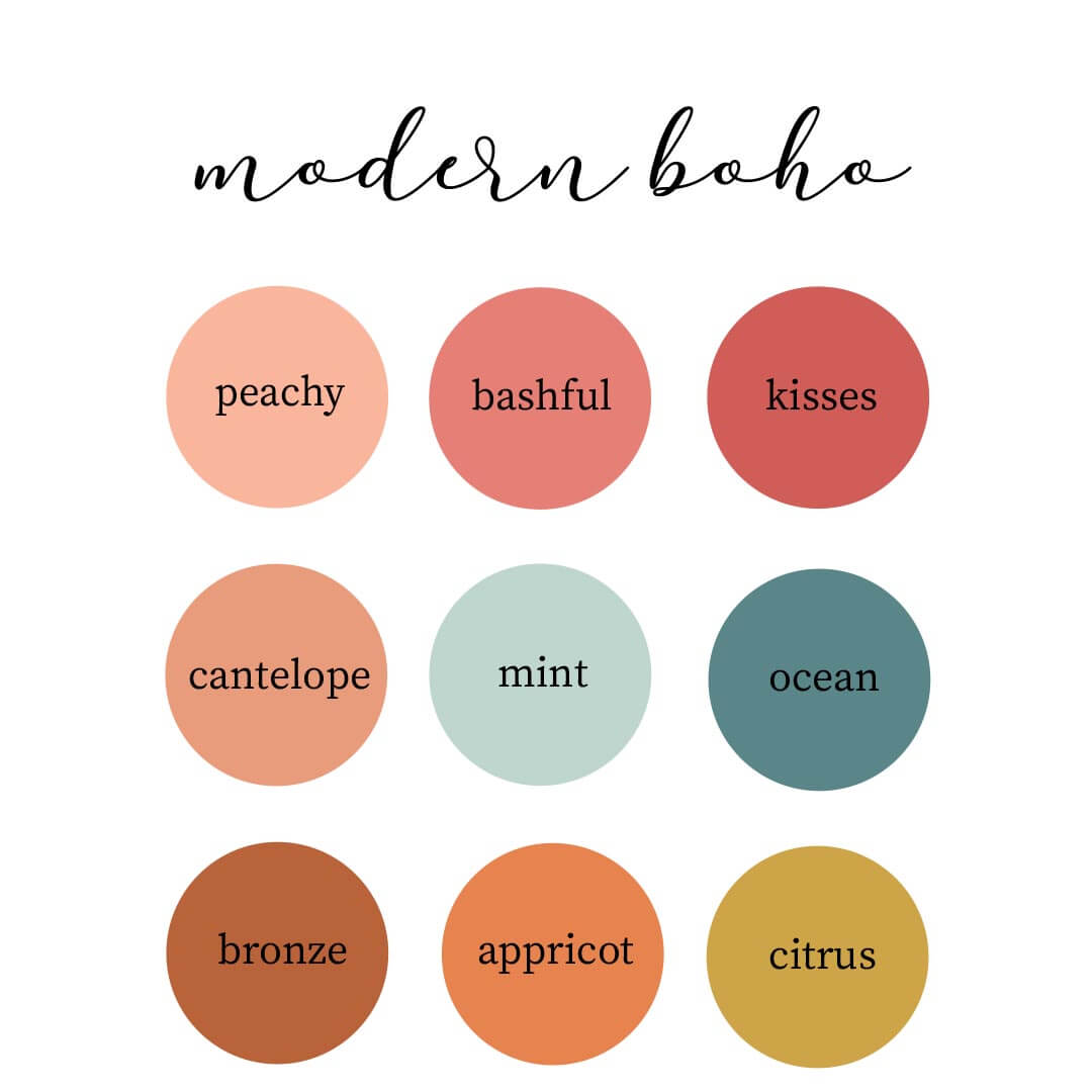 Modern Boho Personalized Color Blanket
