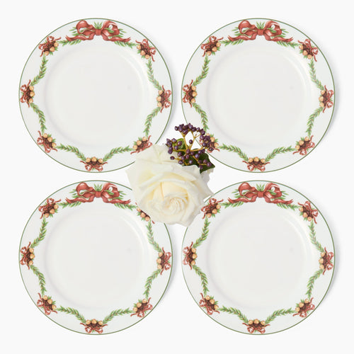 Acorn Garland Dinner Plate (Set of 4)
